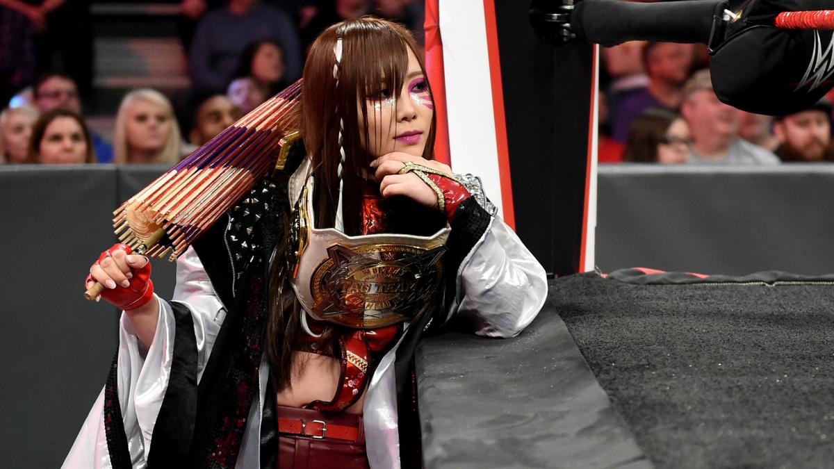 Piani originari per Kairi Sane a Raw