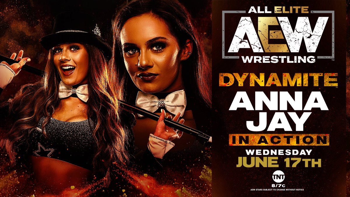 Anche Anna Jay sarà in azione oggi a Dynamite