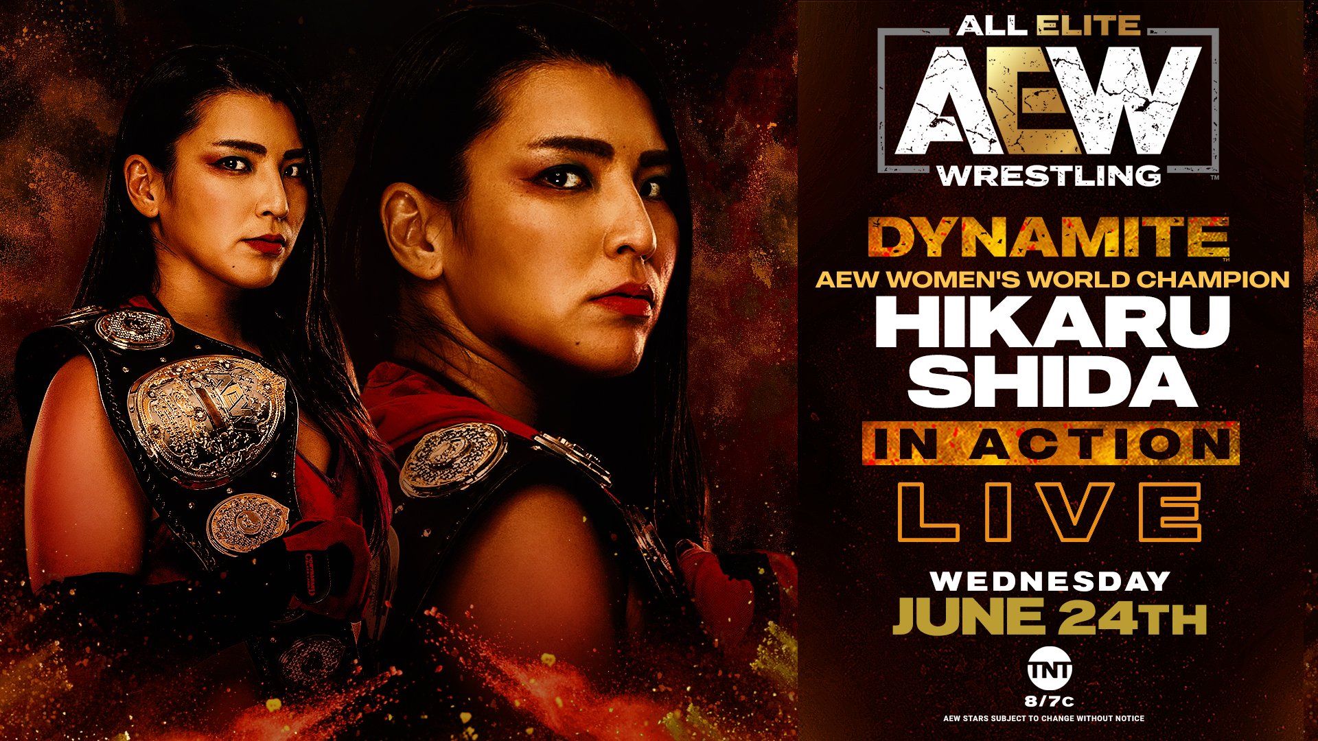 Hikaru Shida sarà a Dynamite domani