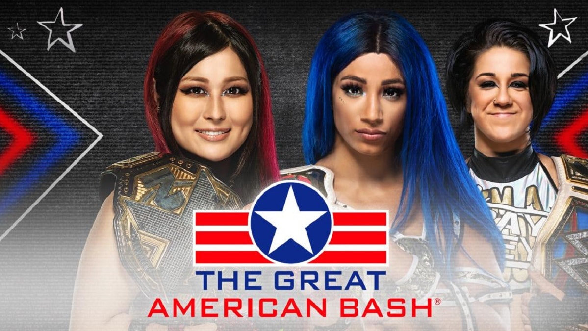 Sasha Banks e Io Shirai si affronteranno questo mercoledì a NXT The Great American Bash