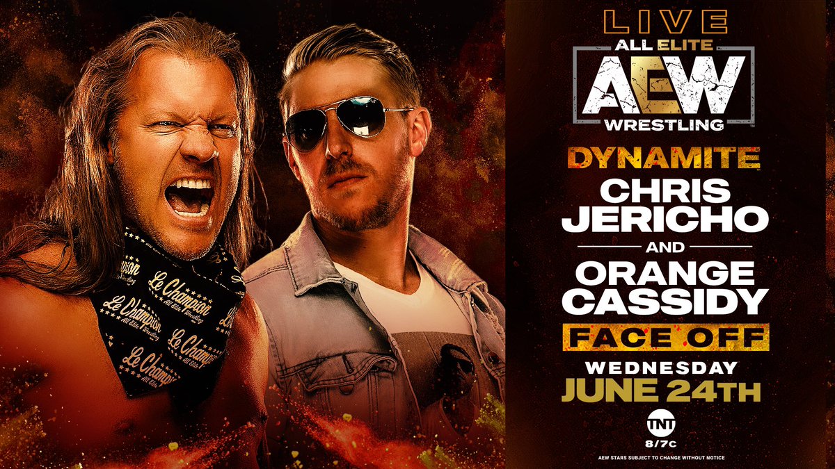 Chris Jericho e Orange Cassidy avranno un faccia a faccia questo mercoledì a Dynamite