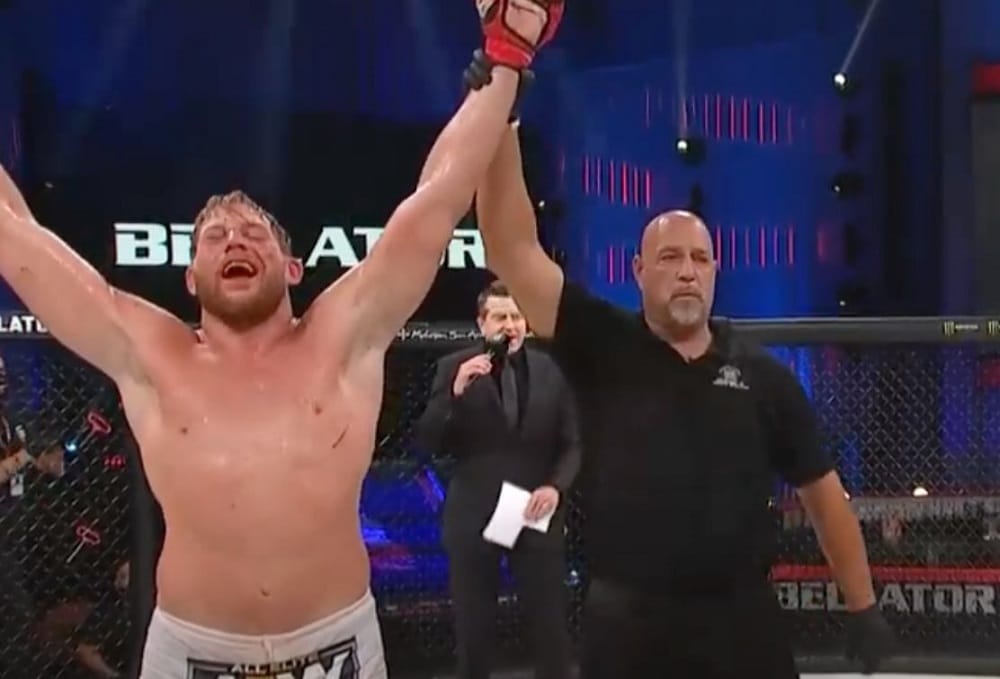Jake Hager rimane imbattuto in Bellator