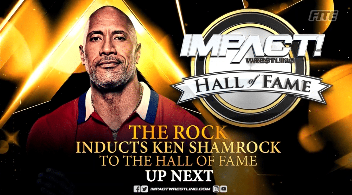 The Rock è apparso a Bound For Glory