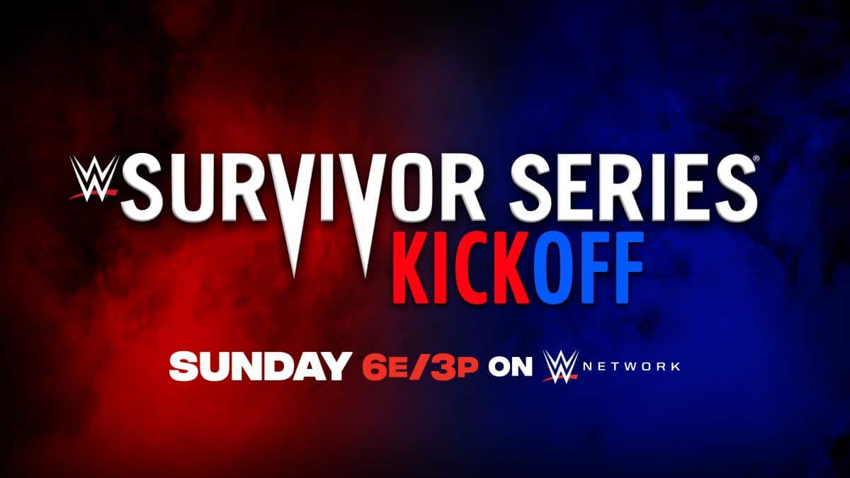 Ufficiale un match per il kickoff di WWE Survivor Series