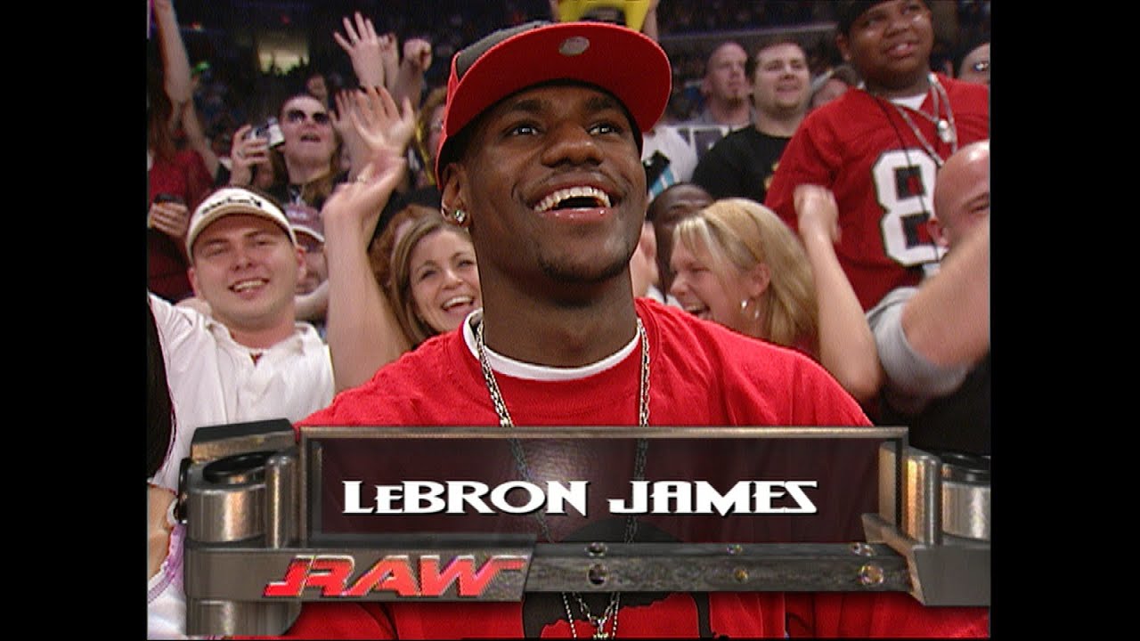 Quando LeBron James presenziò in quel di RAW