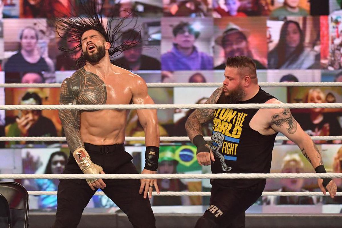 Kevin Owens Roman Reigns