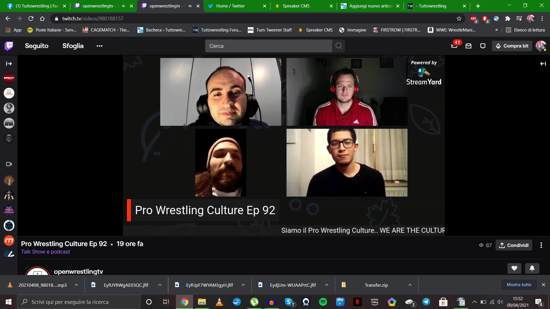 Pro Wrestling Culture – WrestleMania 37 Preview