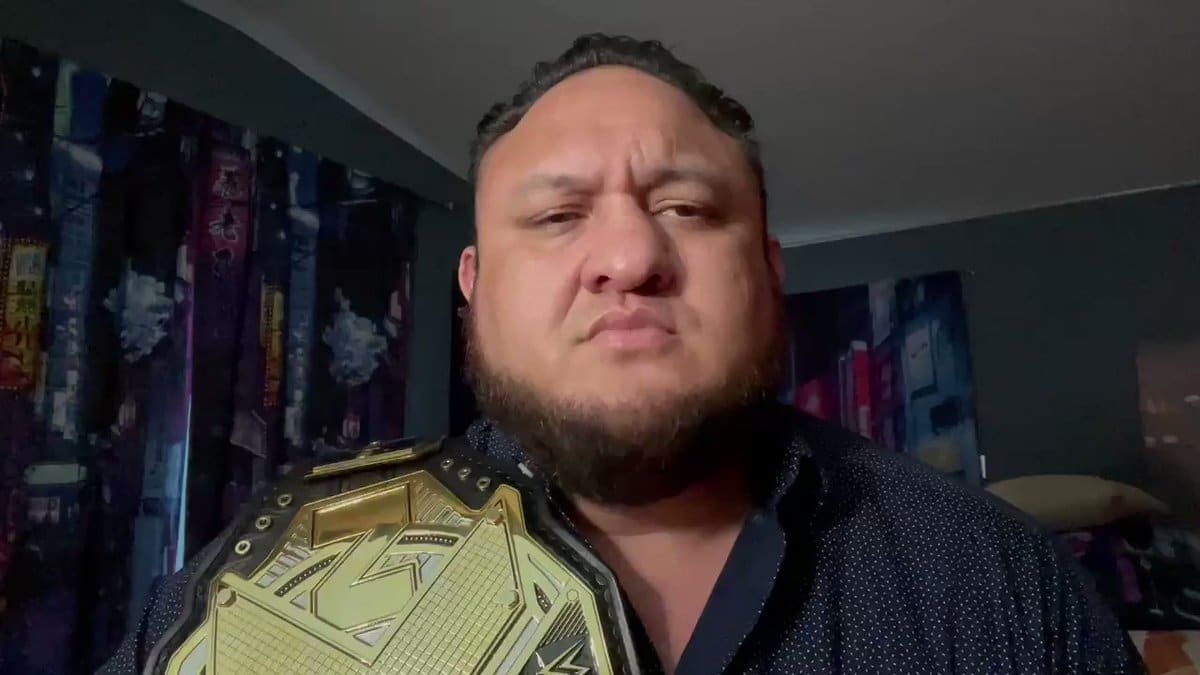 Samoa Joe: «Resi vacante il Titolo NXT perché positivo al Covid»