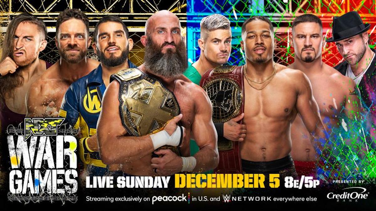 WWE NXT WARGAMES 06/12/2021