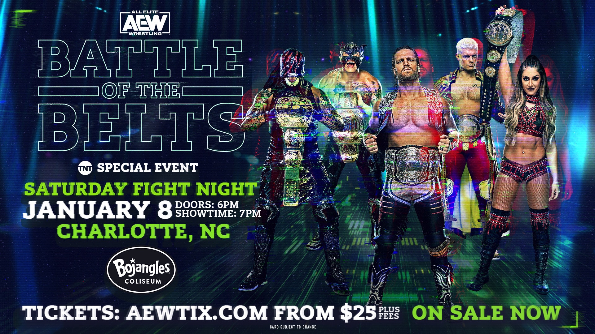 Annunciato un secondo match titolato per AEW Battle of the Belts