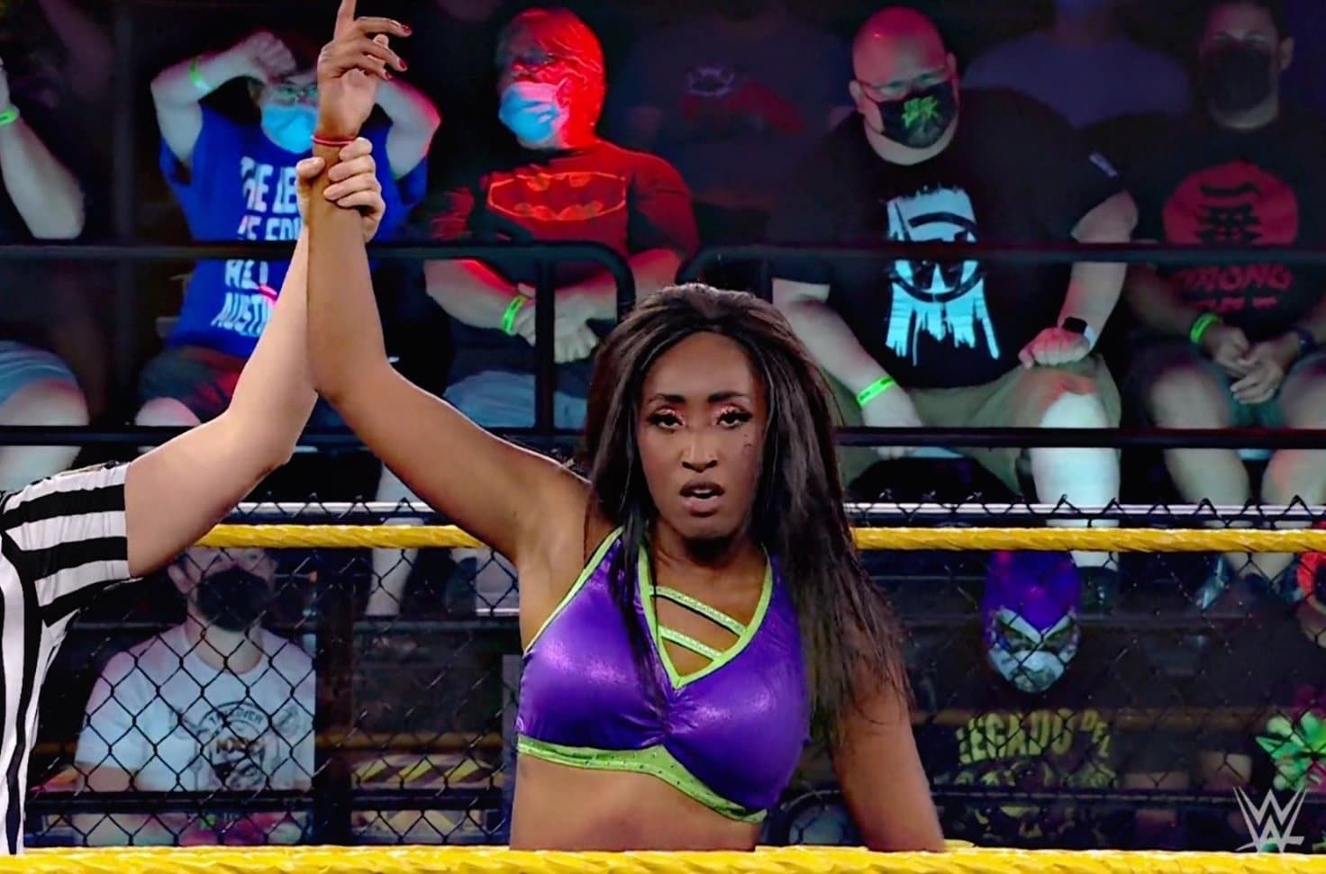 La wrestler di NXT Amari Miller ha subito una commozione cerebrale