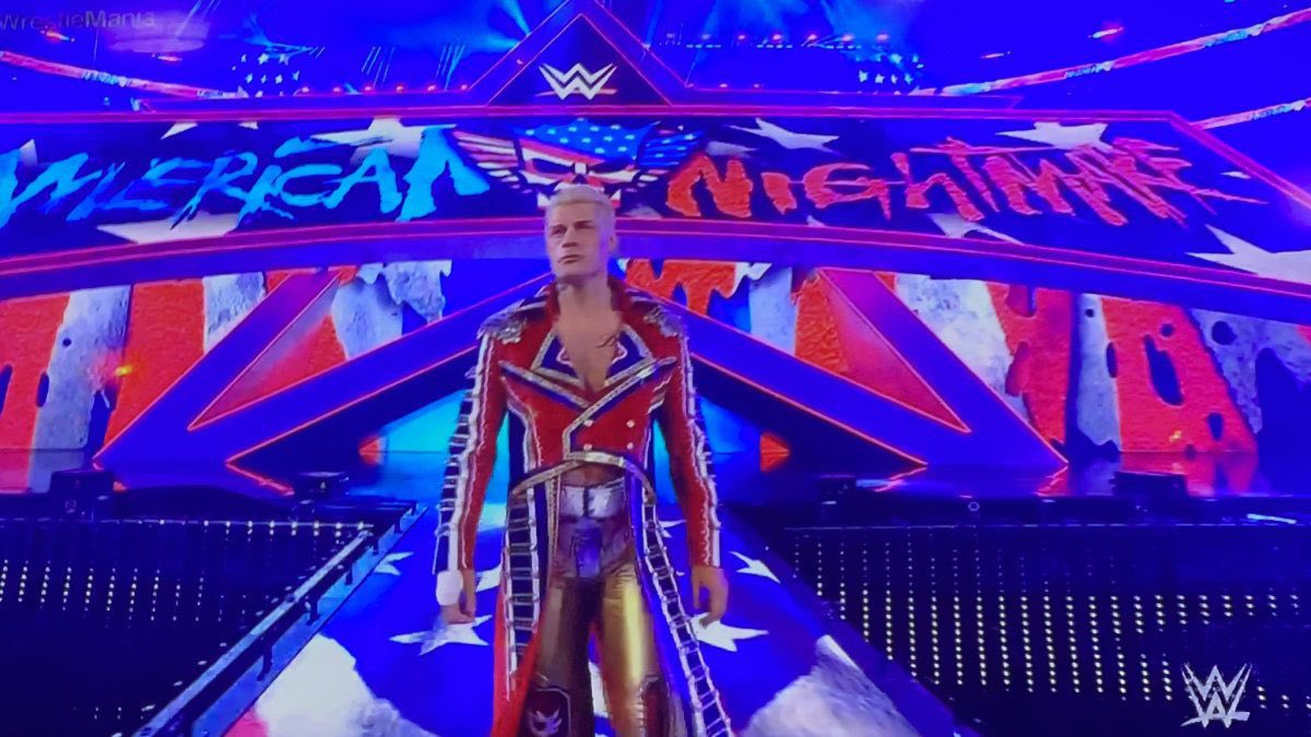 Tweet di Cody Rhodes subito dopo il suo ritorno in WWE