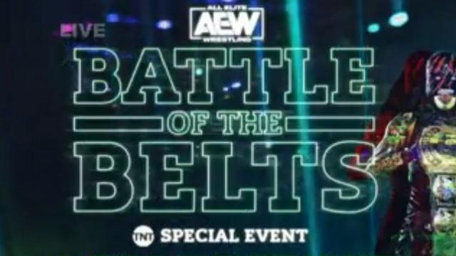 Annunciato il secondo “AEW Battle of the Belts”