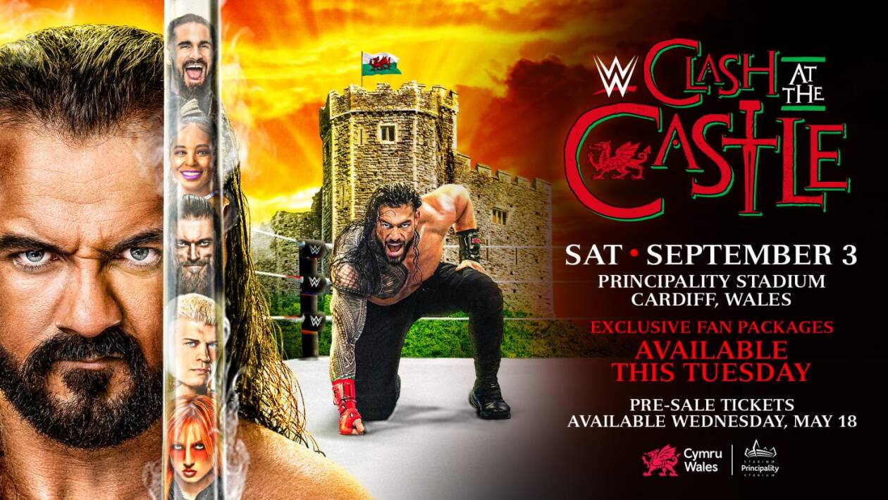 Segui Clash at the Castle con Tuttowrestling