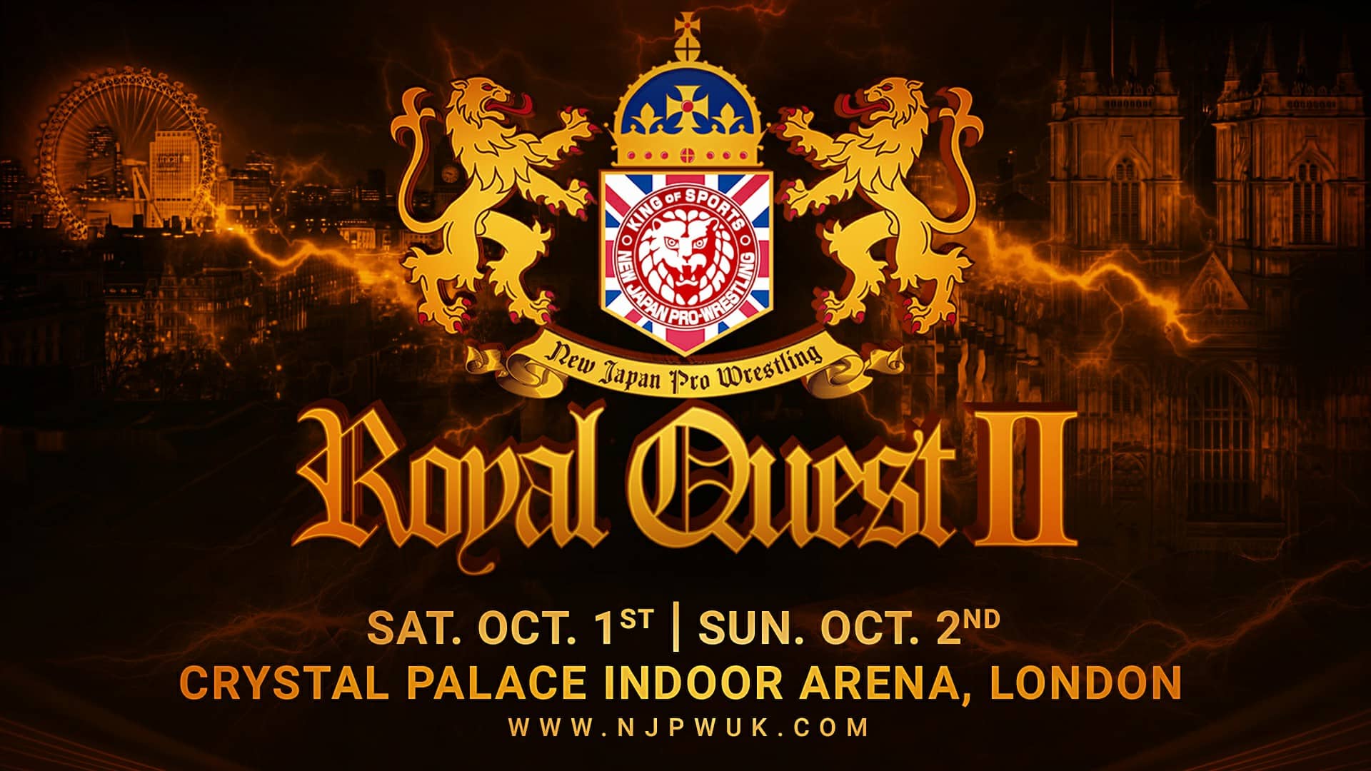 Card complete di NJPW Royal Quest II