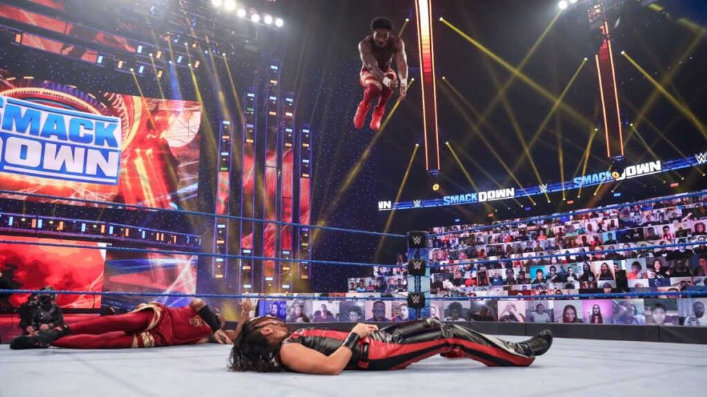 Montez Ford frog splash