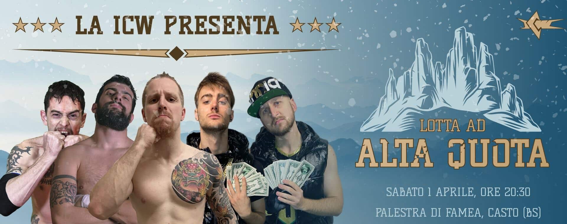 Colpo di scena nel main event di ICW Lotta ad alta quota 2023