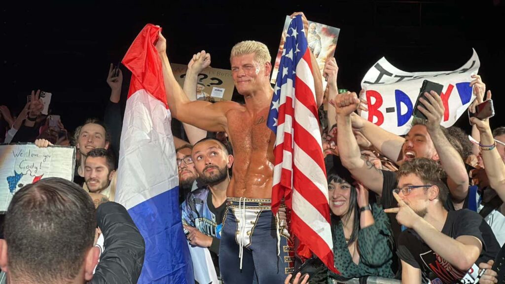 Cody Rhodes WWE Parigi