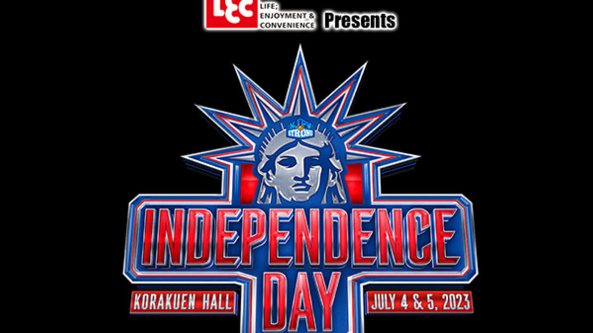 Card completa di NJPW STRONG Independence Day