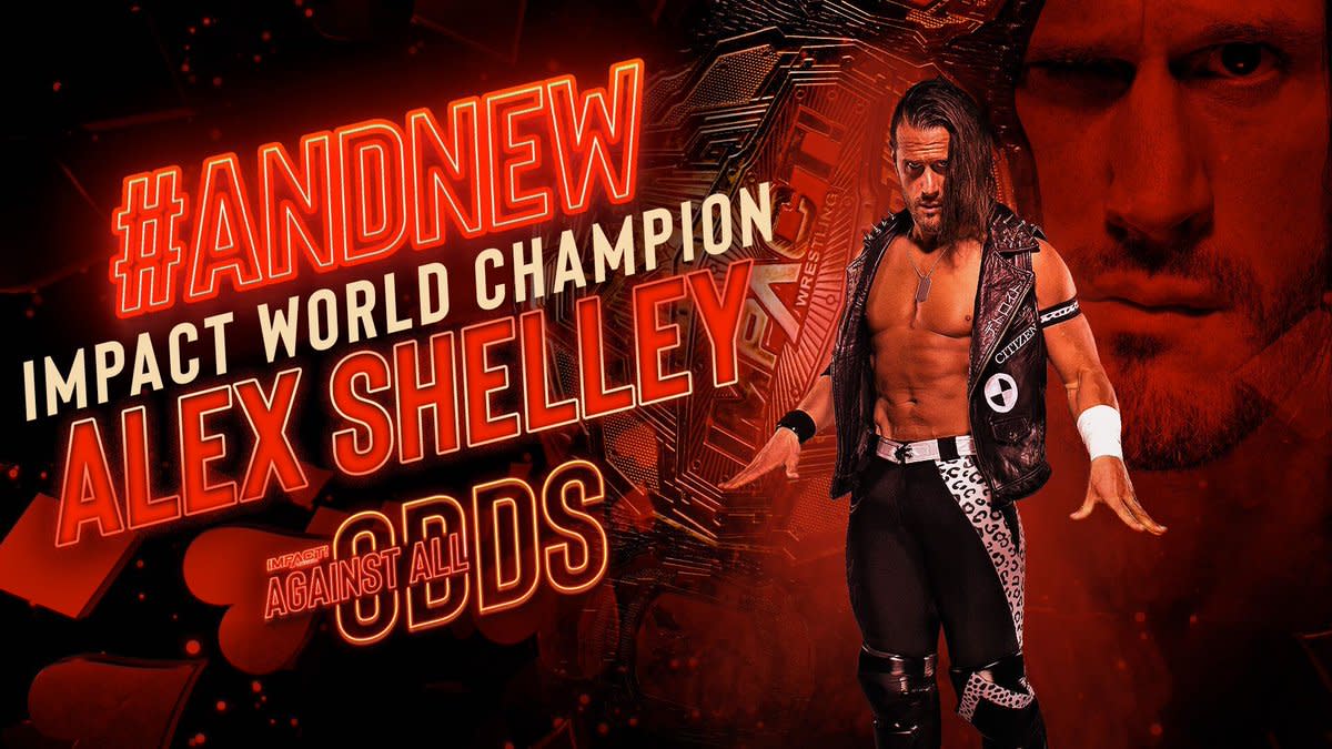 Alex Shelley nuovo campione Impact Wrestling