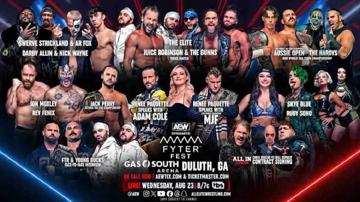 Preview di AEW Dynamite Fyter Fest – 23 agosto