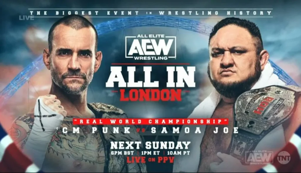 CM Punk vs Samoa Joe