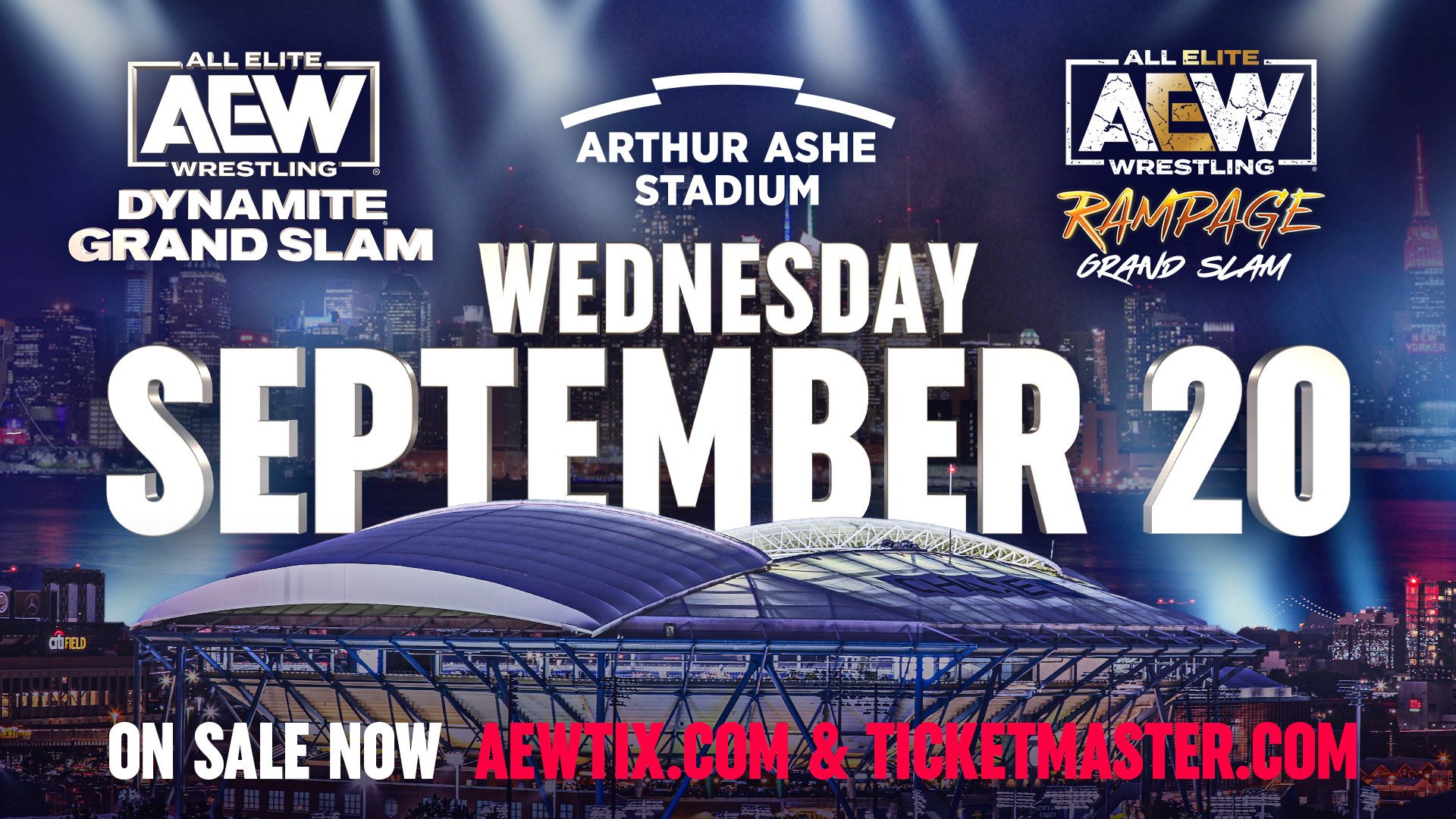 Nuovi match aggiunti ad AEW Grand Slam e WrestleDream