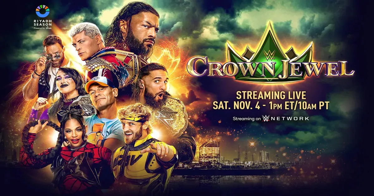 WWE: Dove vedere Crown Jewel in streaming e TV