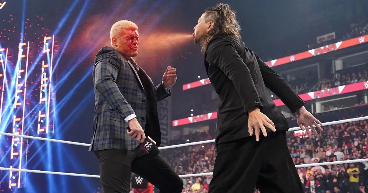 WWE: Cody Rhodes viene aggredito da Nakamura durante un Live Event
