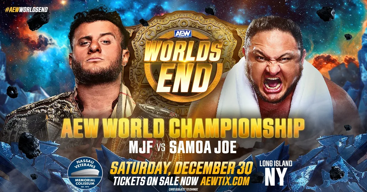 AEW: Card aggiornata di Worlds End 2023 (23 novembre)