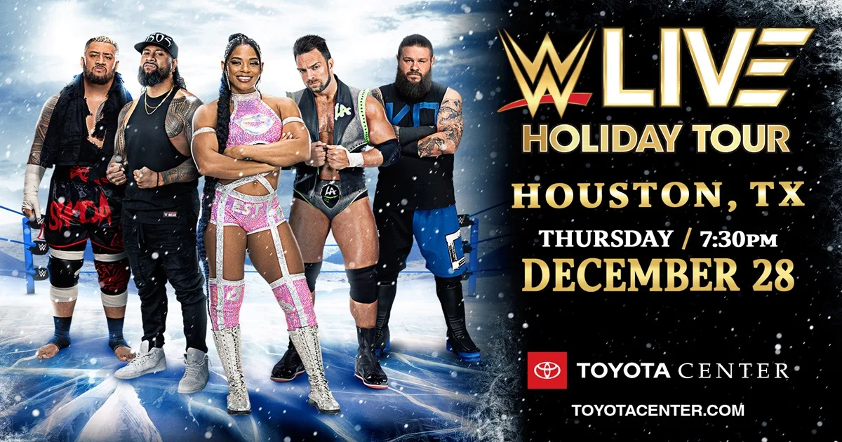 WWE: Risultati WWE Holiday Tour “Toyota Center” 28-12-2023