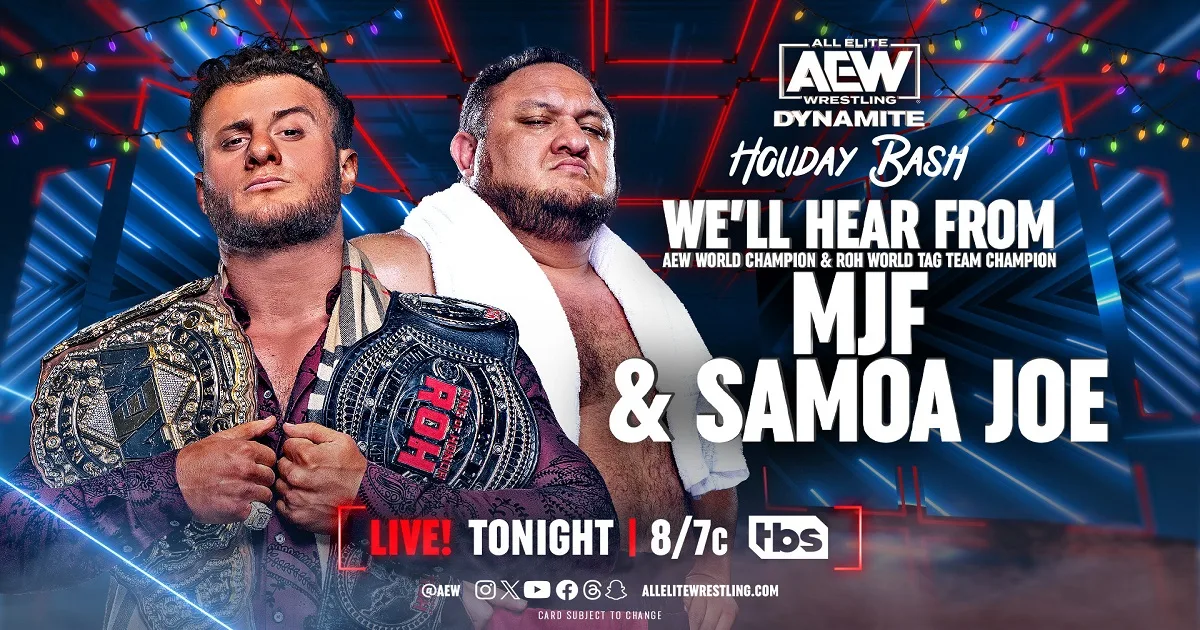 AEW: Risultati AEW Dynamite “Holiday Bash” 2023