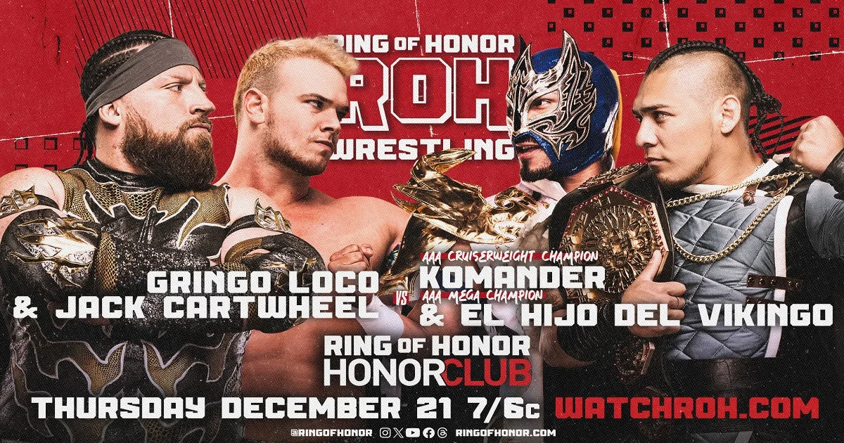 ROH: Risultati ROH Honor Club 21-12-2023