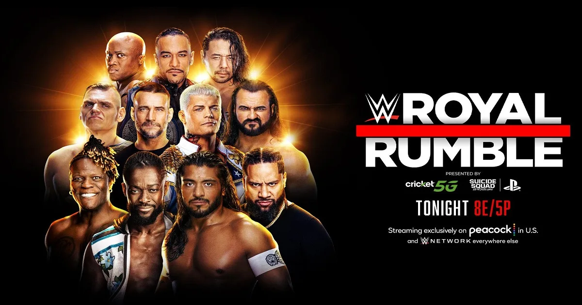 WWE: Rivelato l’ordine dei match della Royal Rumble 2024