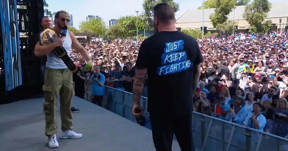 WWE: Rissa tra Kevin Owens e Logan Paul alla conferenza stampa di Elimination Chamber