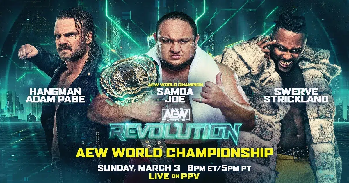 AEW: Le ultime quote dei match in programma per Revolution