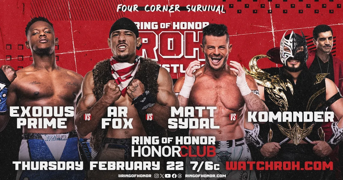 ROH: Risultati ROH Honor Club 22-02-2024