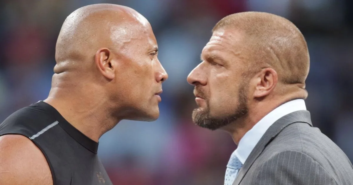 The Rock Triple H