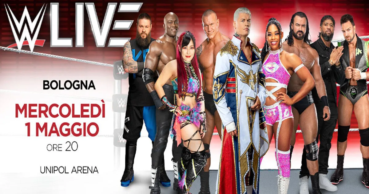 WWE: La tappa di Bologna verso il sold-out