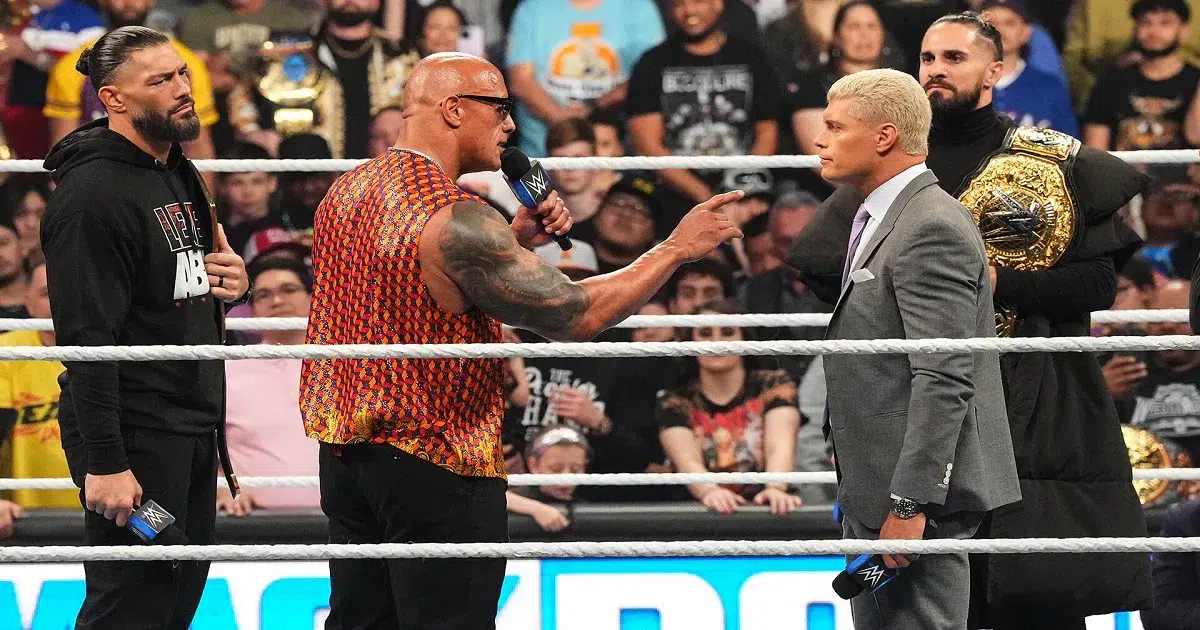 WWE: Ecco come ha reagito The Rock allo schiaffo di Cody Rhodes