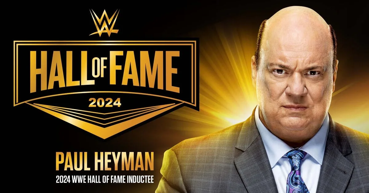 WWE: Paul Heyman primo grande nome della Hall of Fame 2024