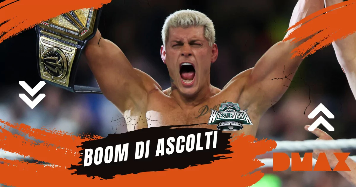 Michele Posa e Luca Franchini commentano i grandi ascolti di WrestleMania XL su DMAX