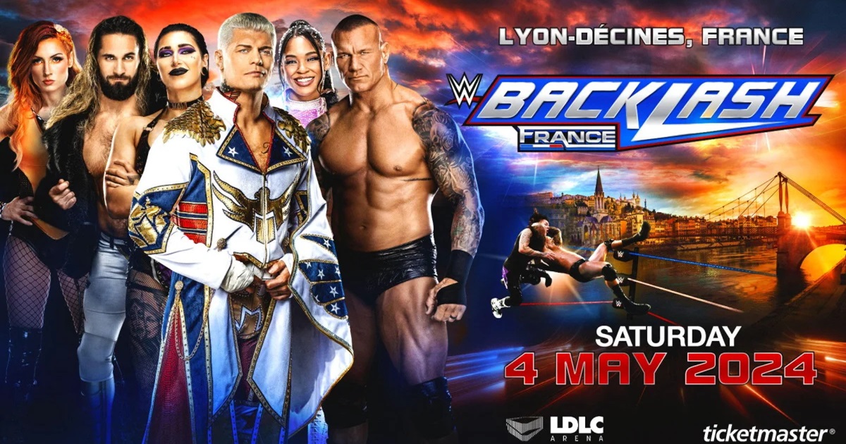 WWE: Card finale di Backlash France