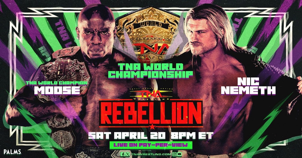 TNA: Card aggiornata di Rebellion 2024 (15 aprile)