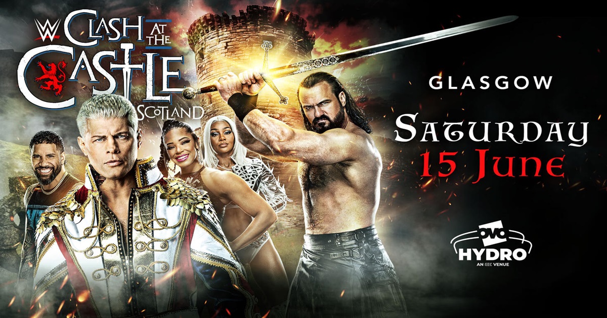 WWE: Nuovo match titolato ufficiale per Clash at the Castle: Scotland