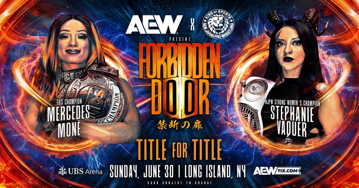 AEW/NJPW: Card aggiornata di Forbidden Door 2024 (20 giugno)
