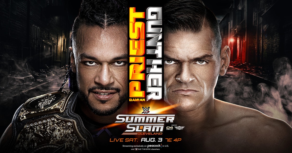 WWE SUMMERSLAM: Finn Balor tradisce Damian Priest, Gunther ringrazia e vince