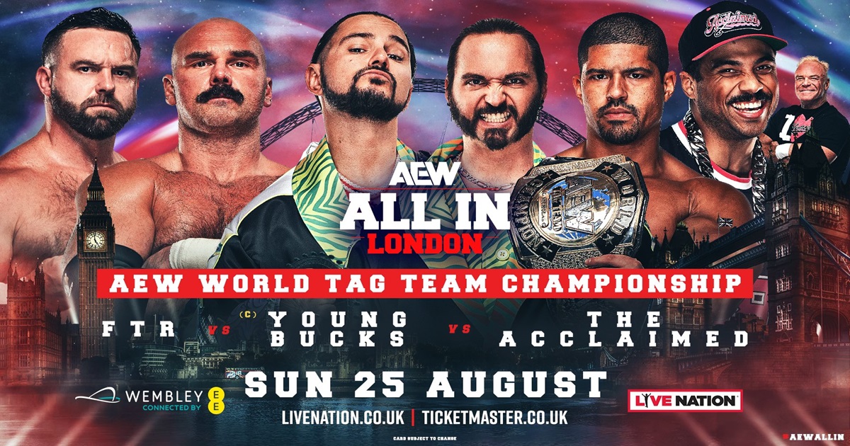 AEW: Card aggiornata di All in London 2024 (22 agosto)