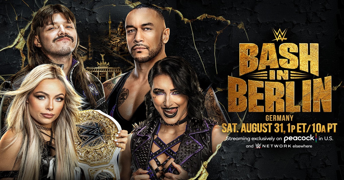 WWE BASH IN BERLIN 2024: Damian Priest & Rhea Ripley distruggono il Judgment Day, nulla da fare per Dominik Mysterio e Liv Morgan