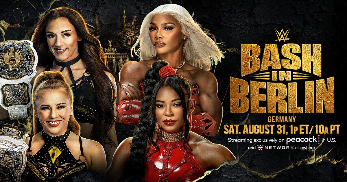 WWE BASH IN BERLIN 2024: Bianca Belair & Jade Cargill si riprendono le cinture di coppia, Alba Fyre & Isla Dawn annientate